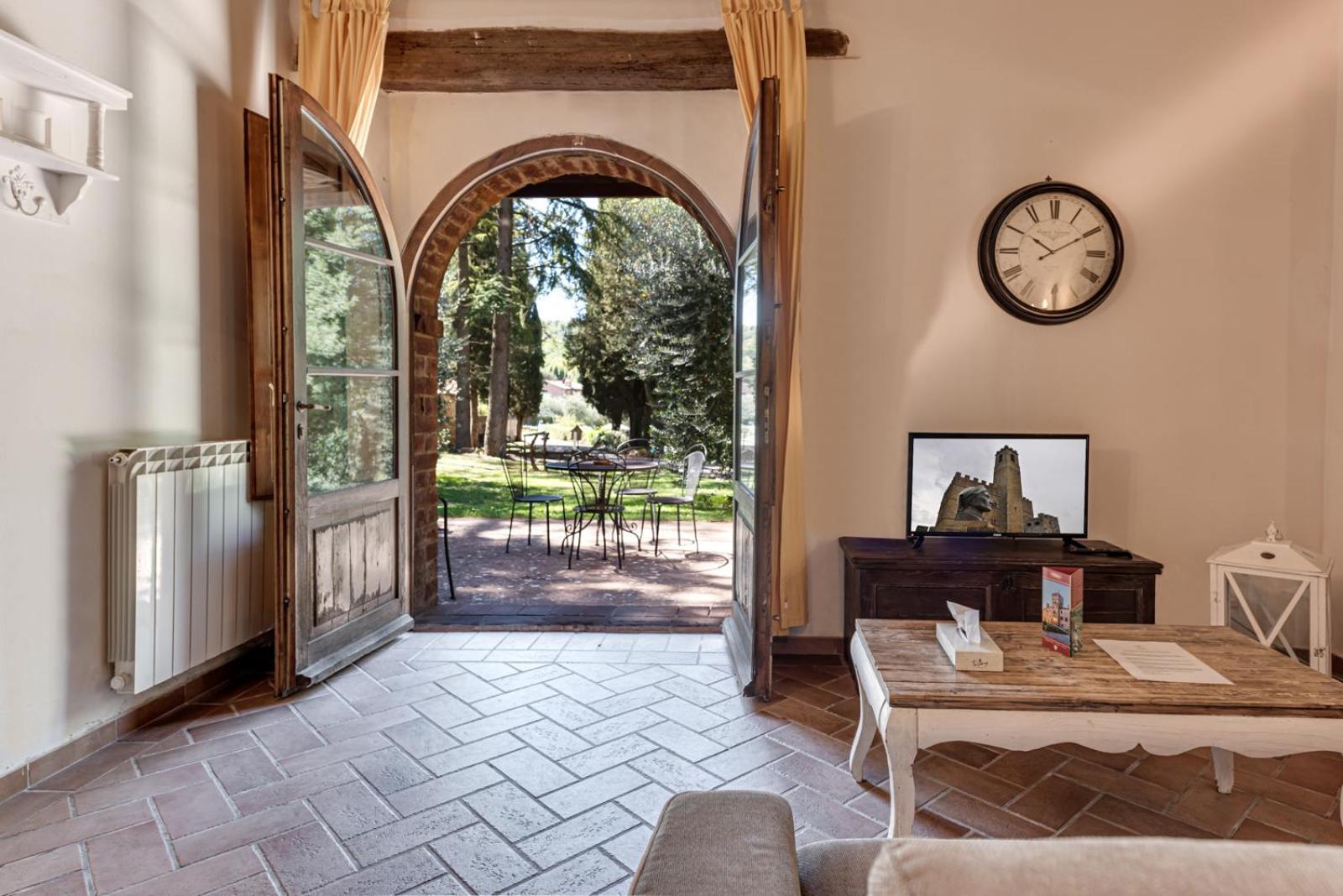 Hotel Abbadia Sicille Relais Trequanda Pokoj fotografie